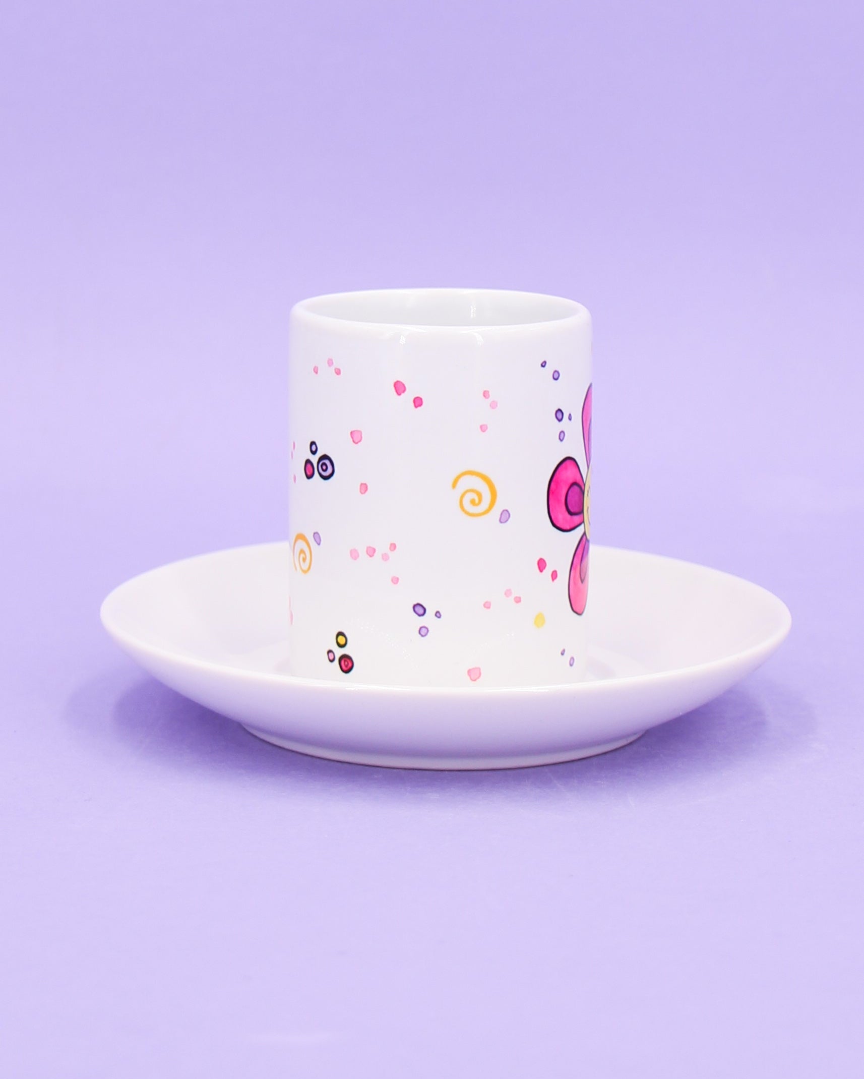 Espressotasse "Happyflower"-RollinArt