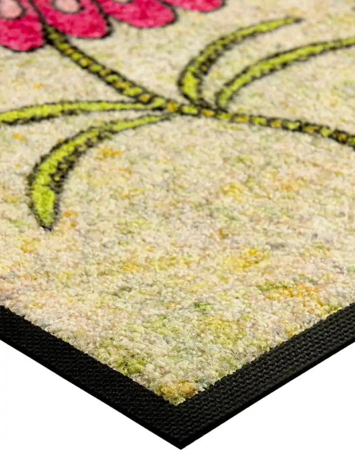 Fußmatte "Bee Happy"-50 x 75 cm-RollinArt