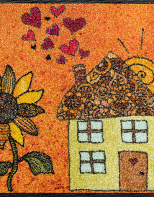 Fußmatte "Sonnenhaus"-RollinArt