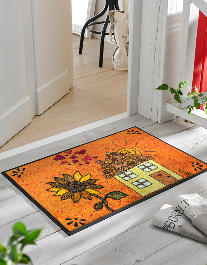 Fußmatte "Sonnenhaus"-RollinArt