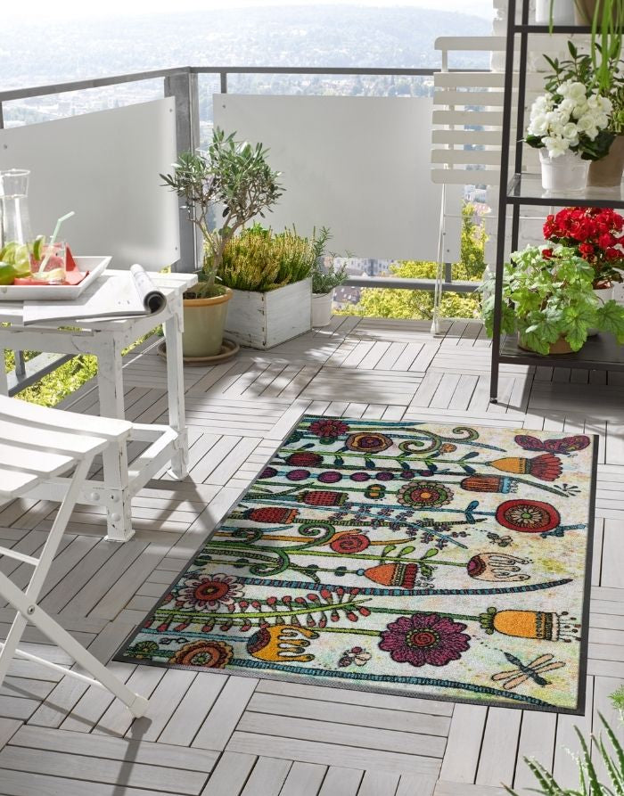 Fußmatte "Sonnentag"-75 x 120 cm-RollinArt