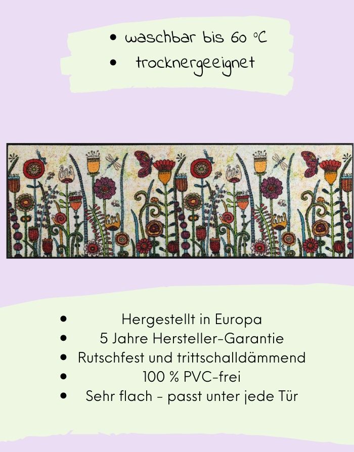 Fußmatte "Sonnentag"-RollinArt