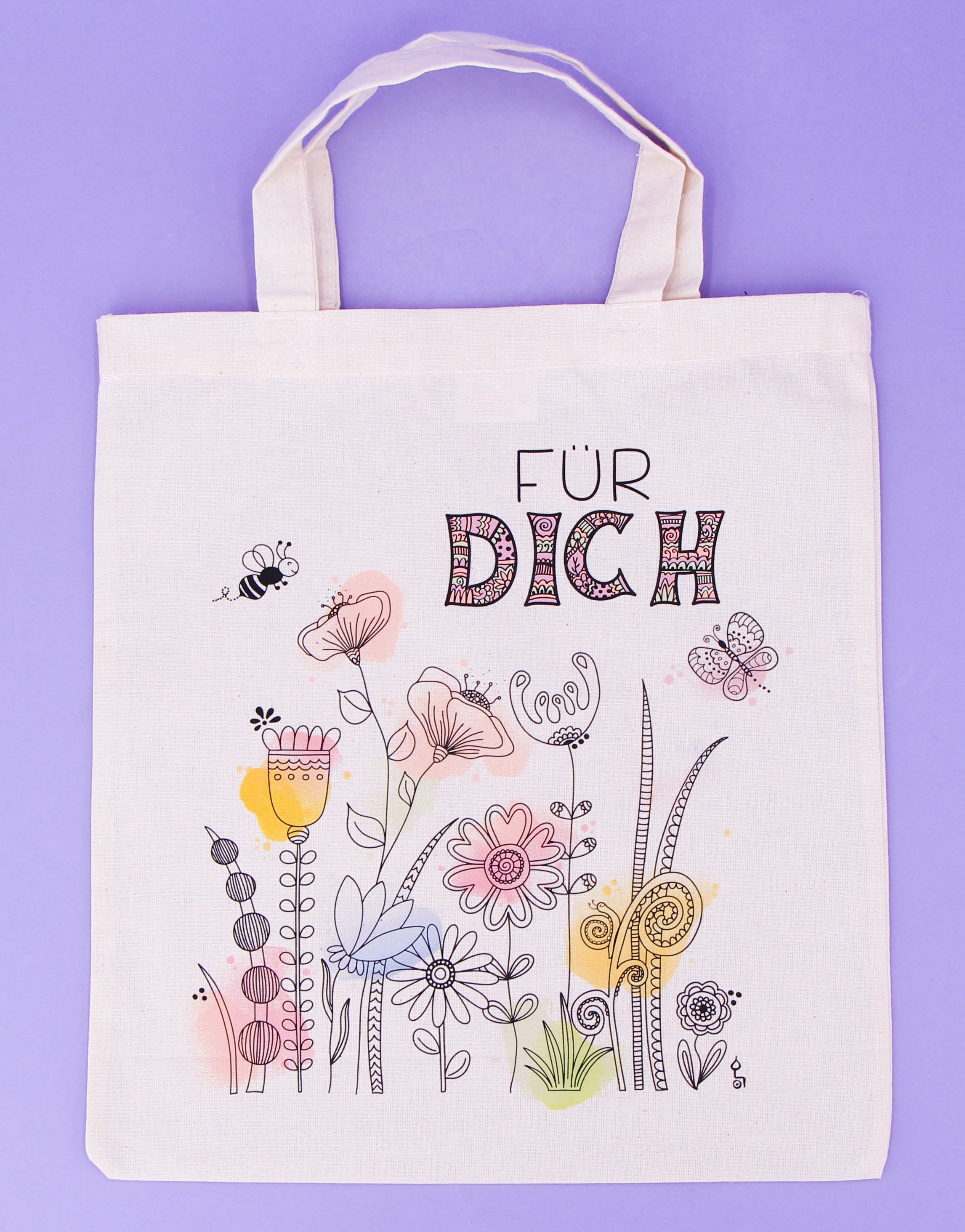 Geschenktäschchen "Für dich"-S-RollinArt