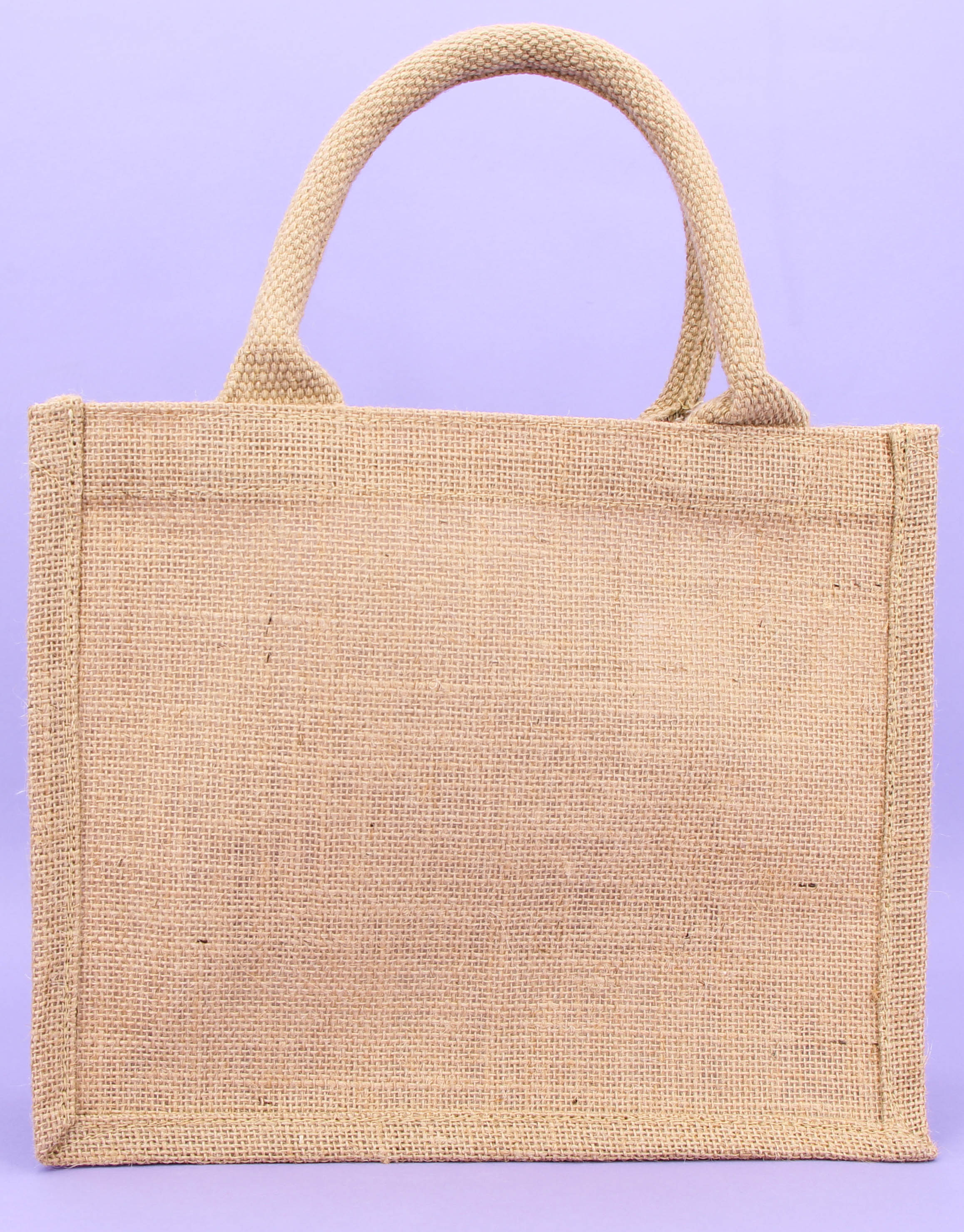 Geschenktasche Jute "Herzen"-RollinArt