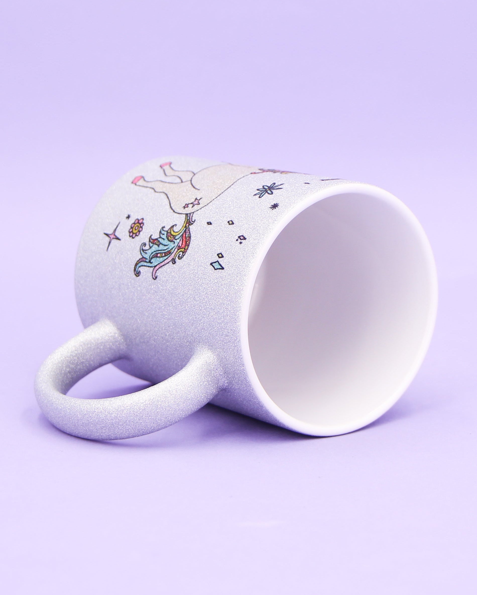 Glitzertasse "Einhorn"-RollinArt