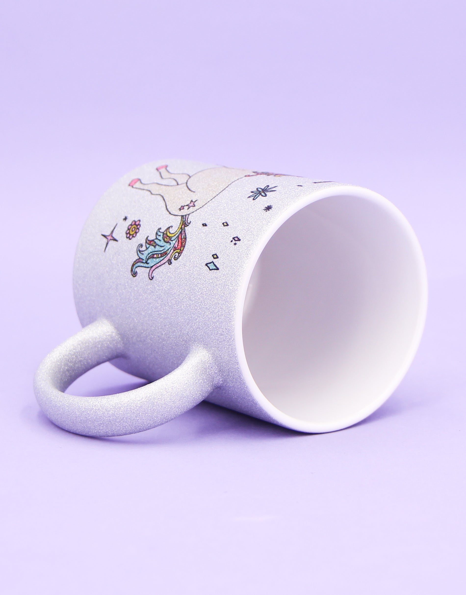 Glitzertasse "Einhorn"-RollinArt