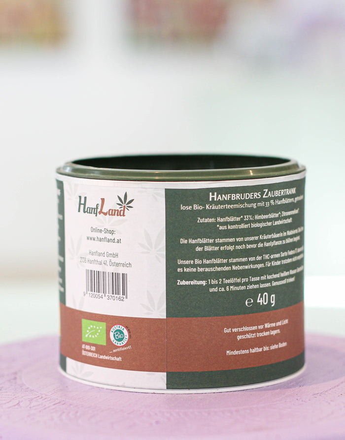 Hanftee "Hanfbruders Zaubertrank"-RollinArt