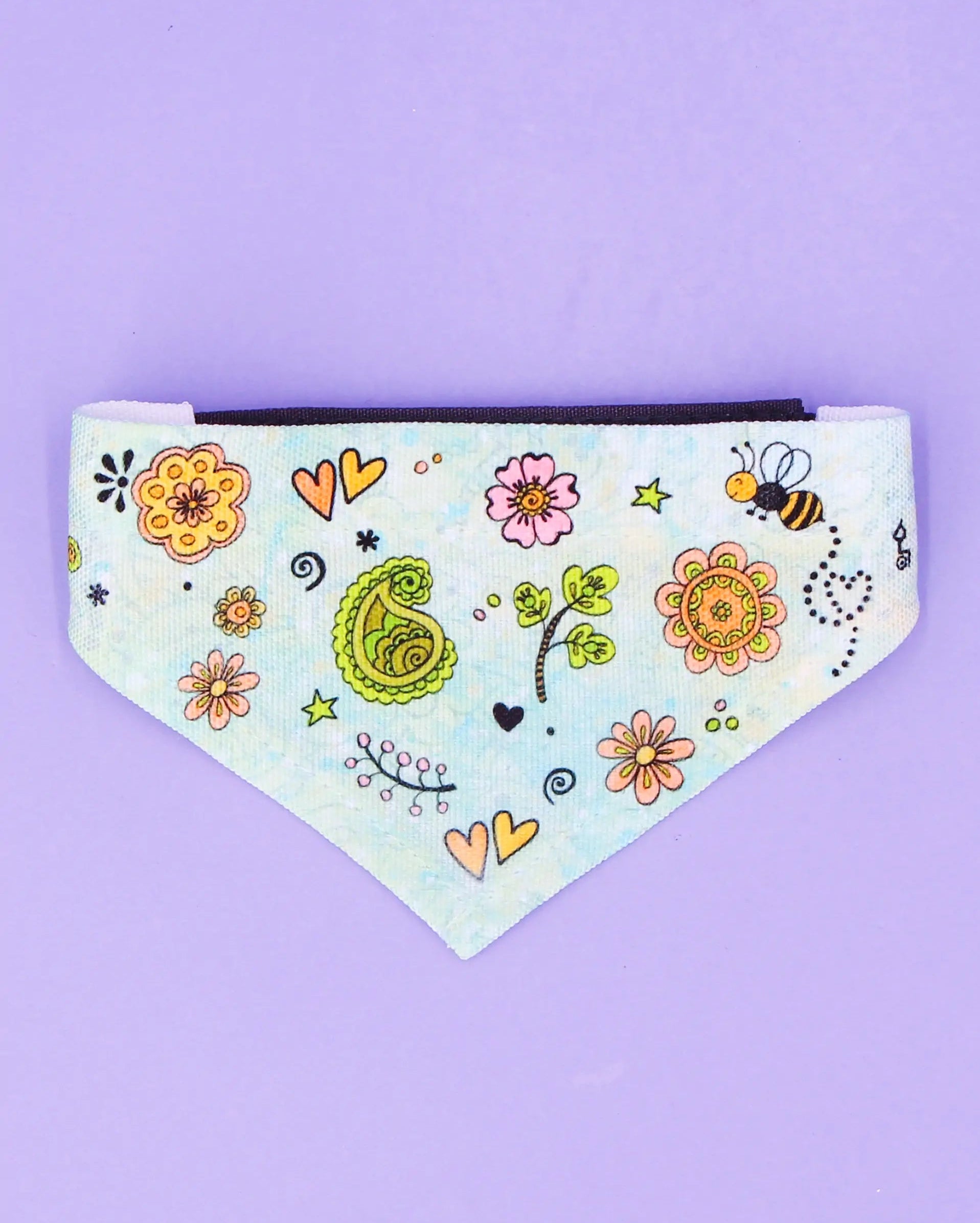 Hundehalstuch "Biene"-RollinArt