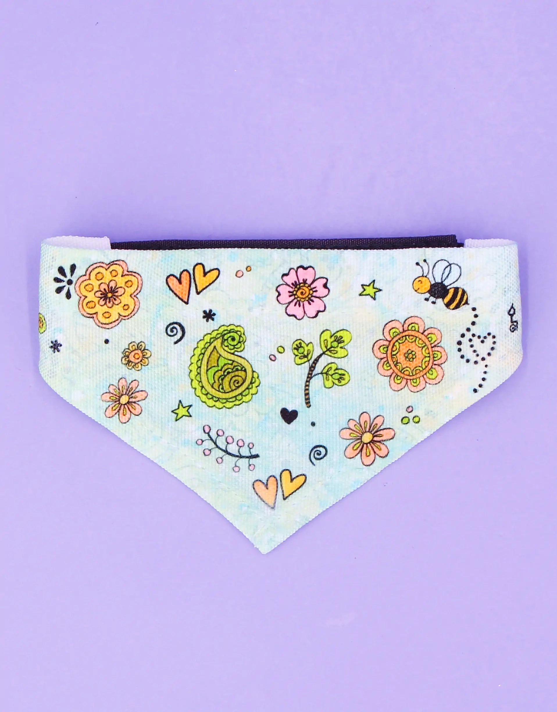 Hundehalstuch "Biene"-RollinArt