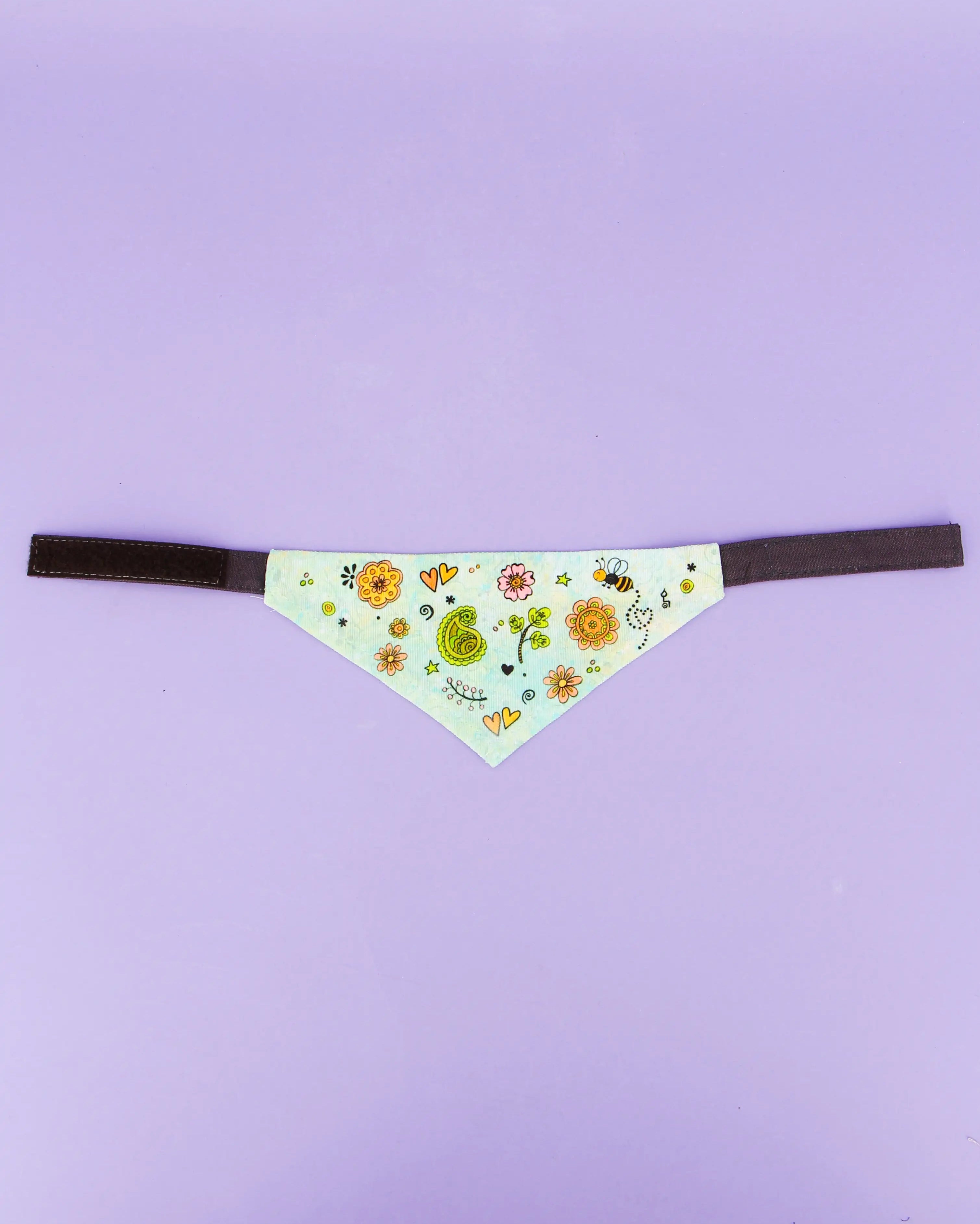 Hundehalstuch "Biene"-RollinArt