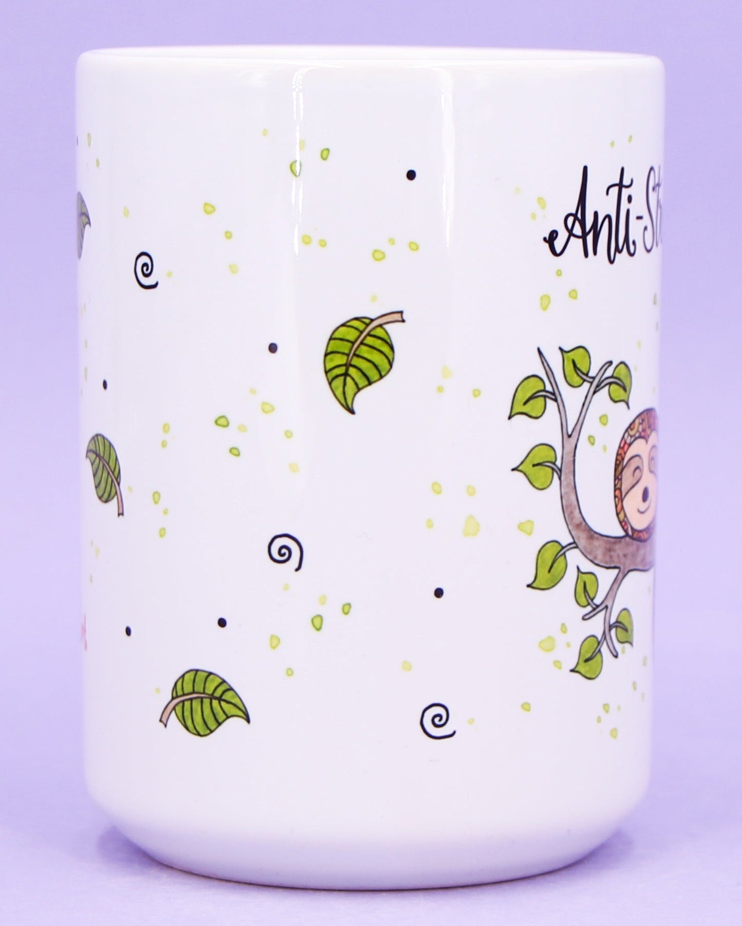 Jumbo-Teetasse "Anti Stress"-RollinArt