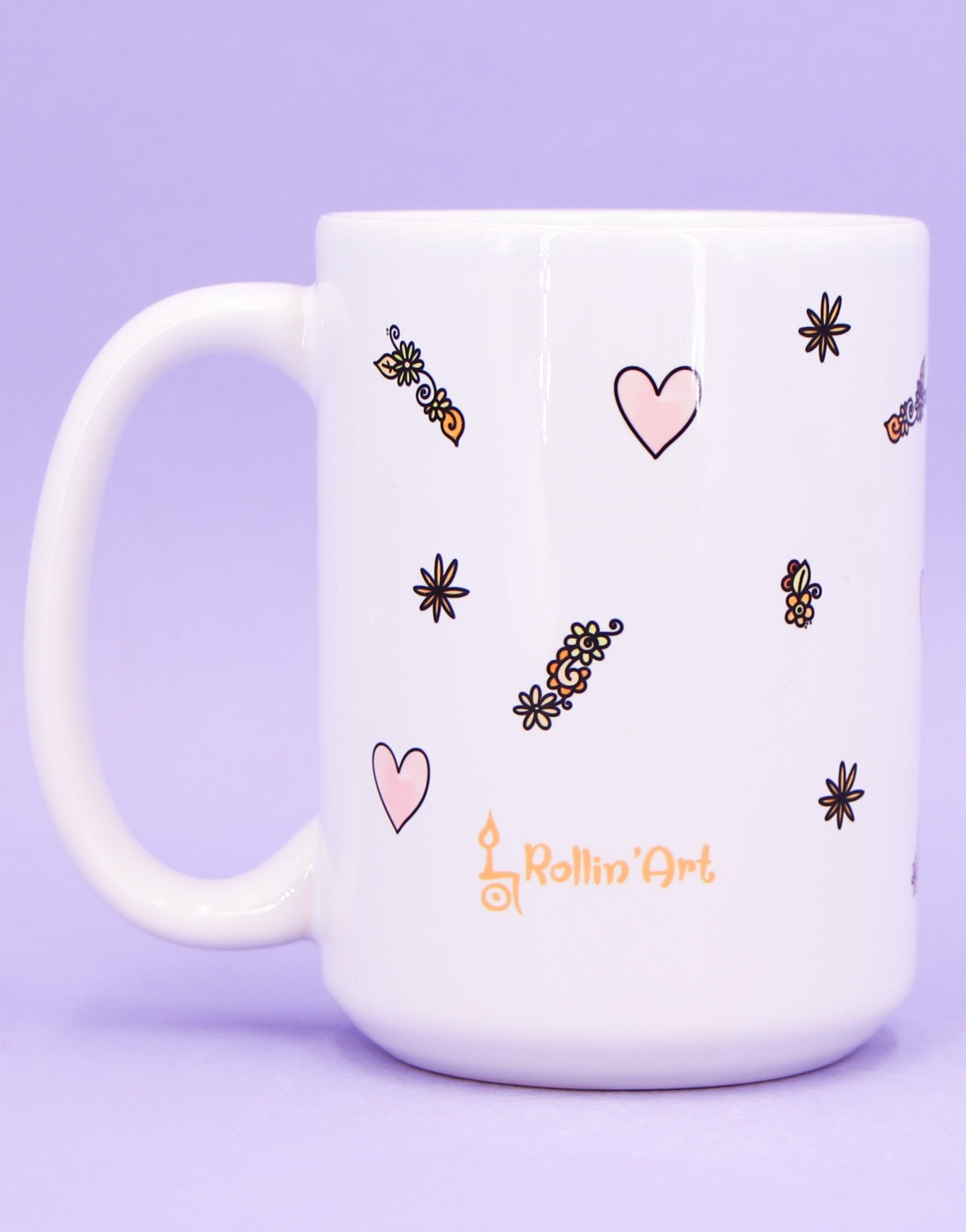 Jumbo-Teetasse "Me time"-RollinArt