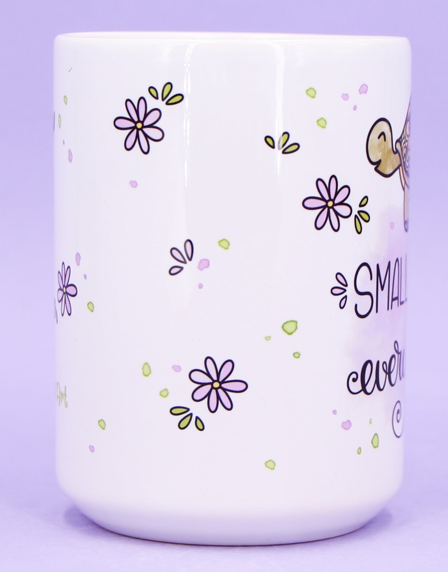 Jumbo-Teetasse "Small steps"-RollinArt