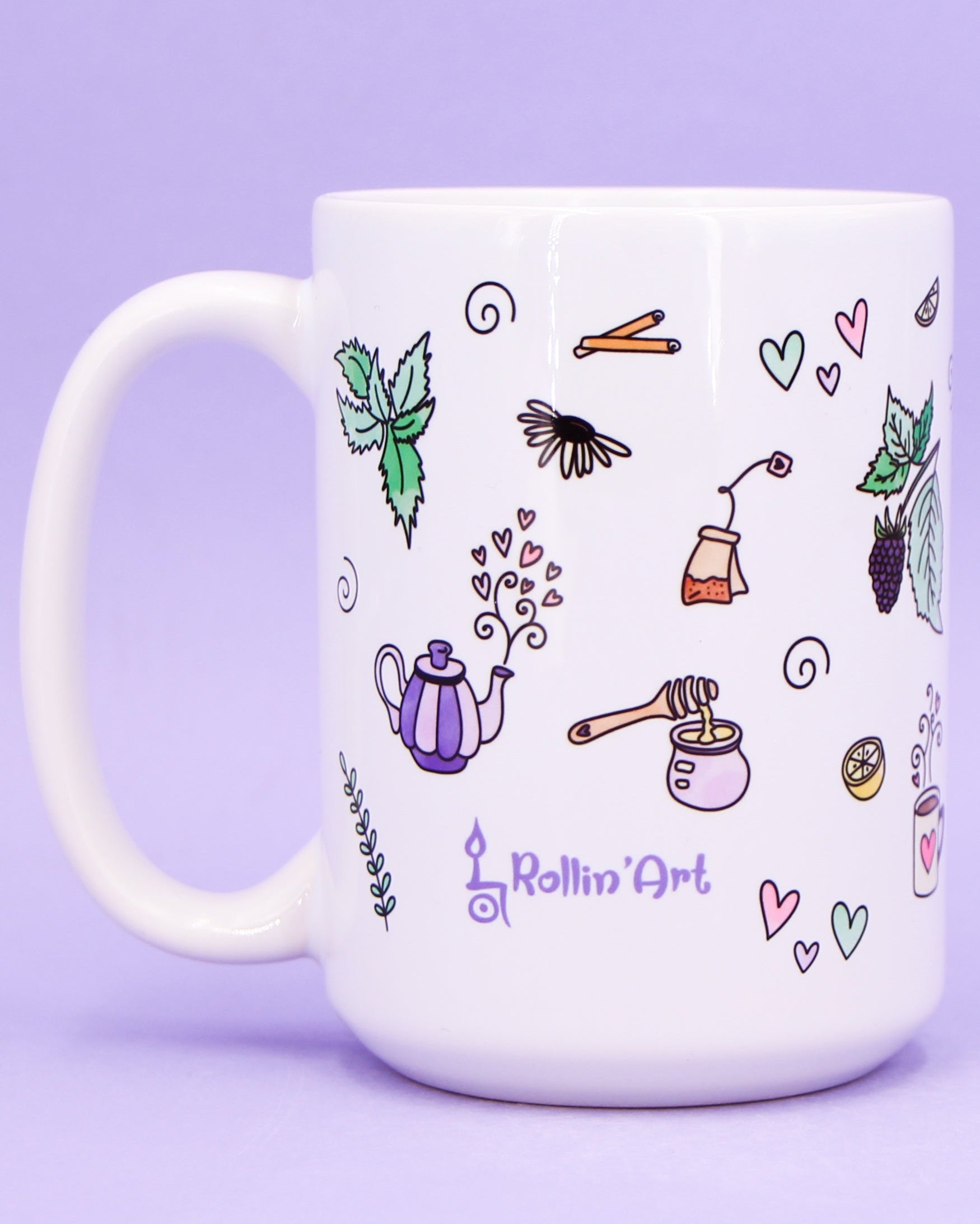 Jumbo-Teetasse "Tea Time"-RollinArt