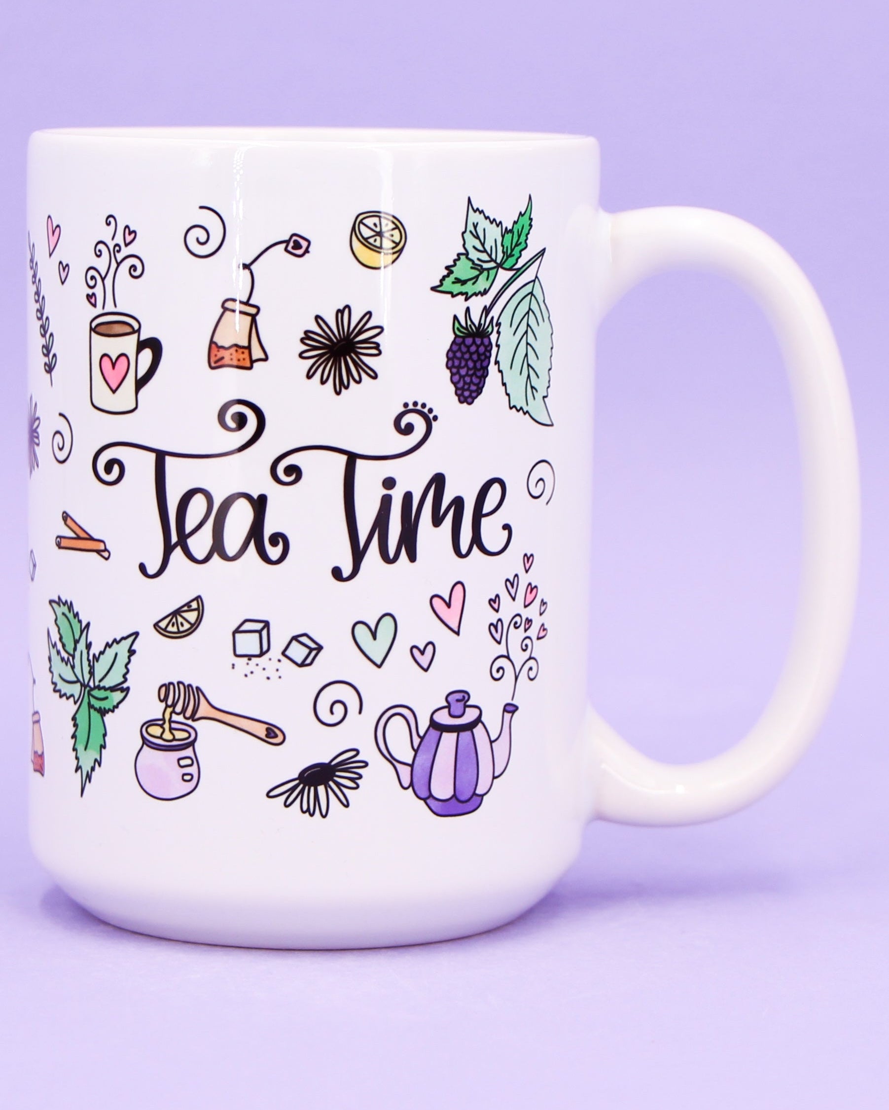 Jumbo-Teetasse "Tea Time"-RollinArt