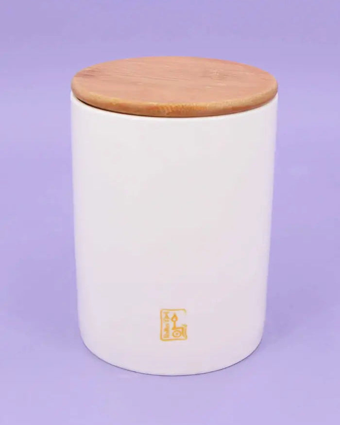 Keramikdose M "Blume des Lebens"-RollinArt