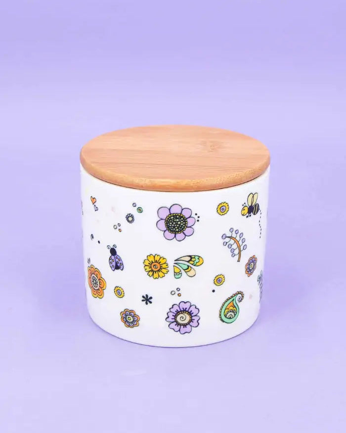 Keramikdose S "Bloom"-RollinArt