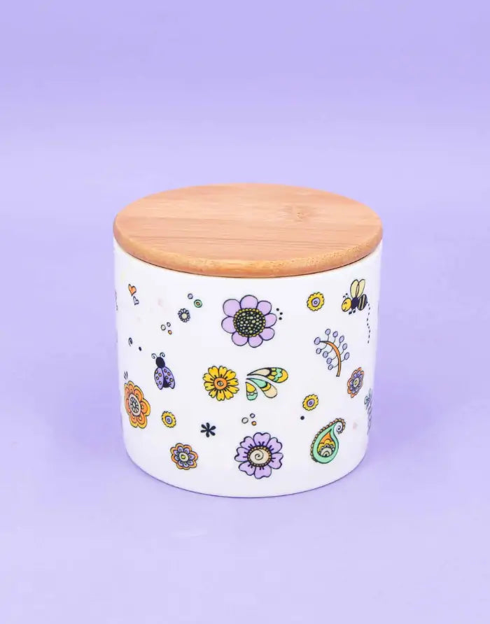 Keramikdose S "Bloom"-RollinArt