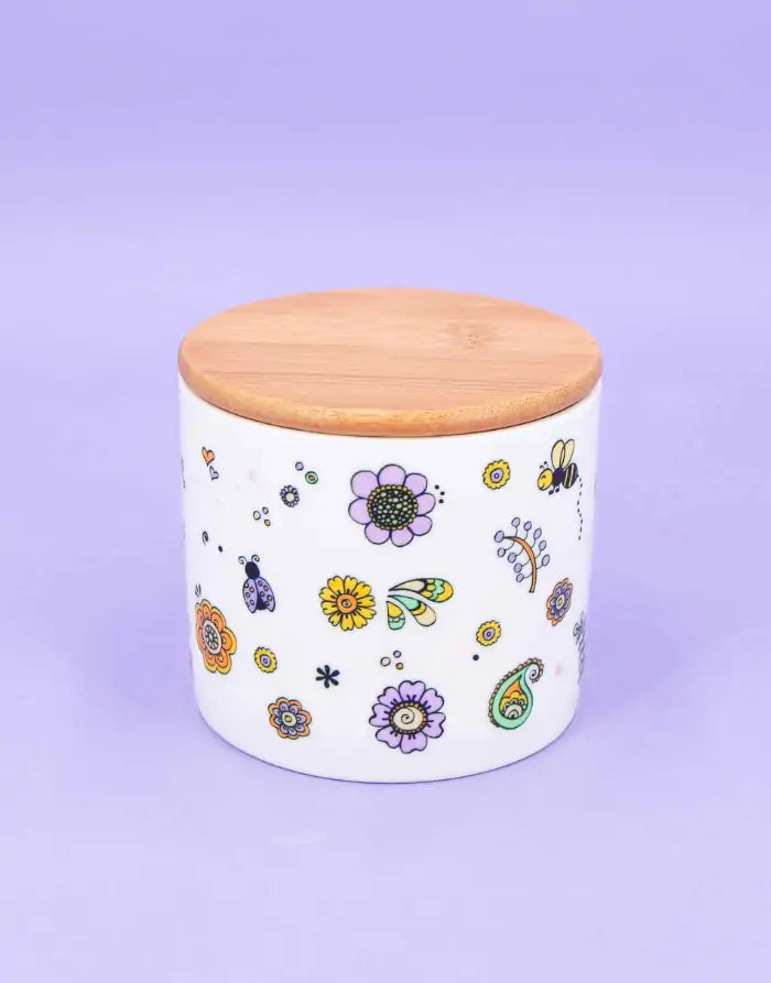 Keramikdose S "Bloom"-RollinArt