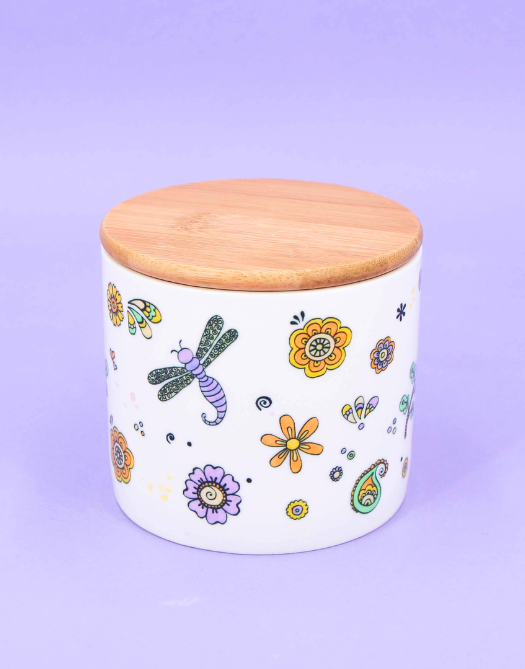 Keramikdose S "Bloom"-RollinArt