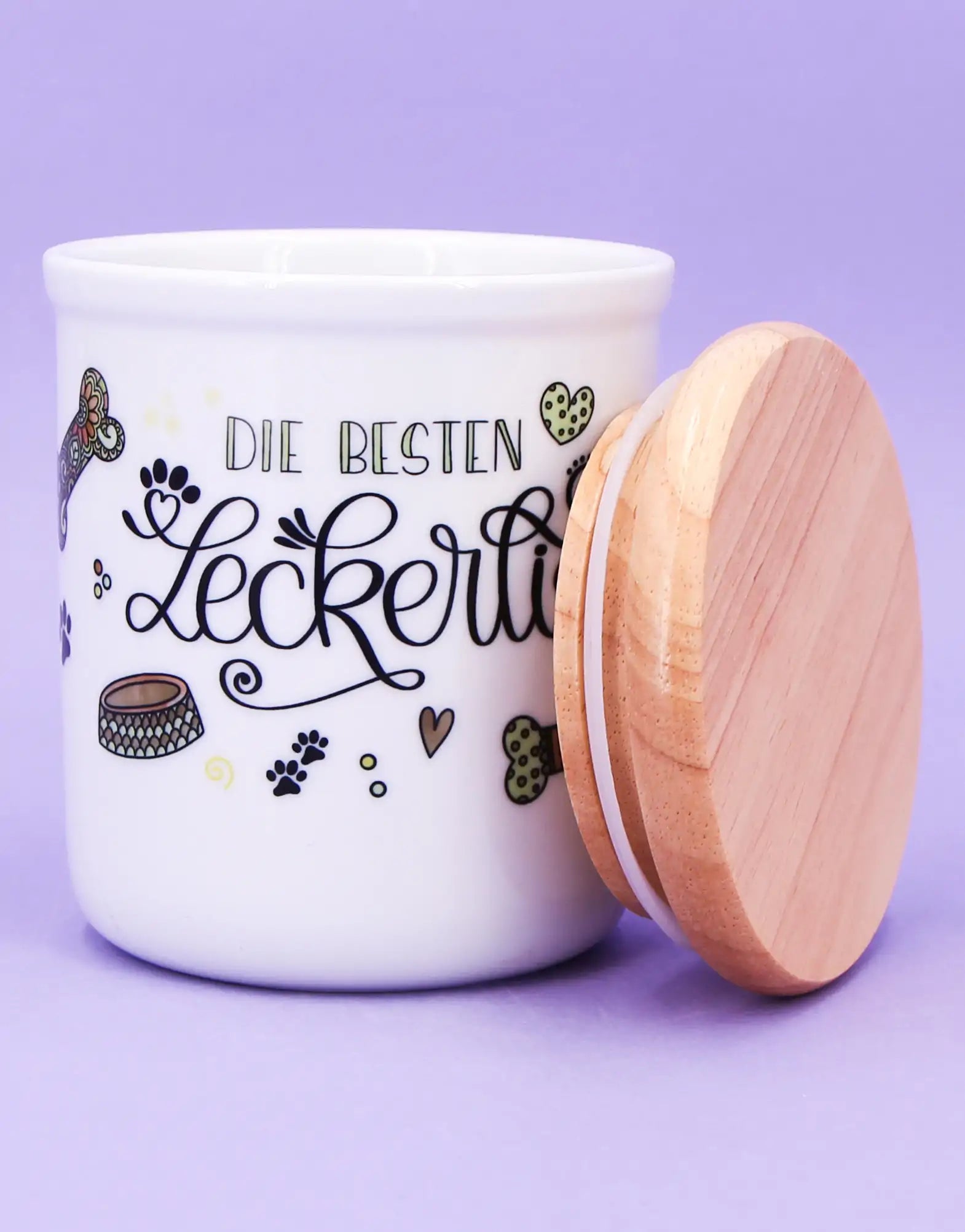 Leckerlidose "Die besten Leckerlis"-RollinArt