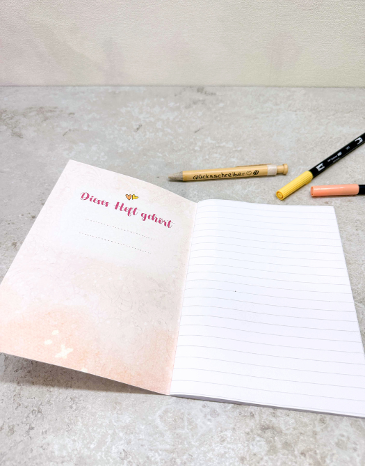 Notizheft "Meine Glücksmomente"-RollinArt