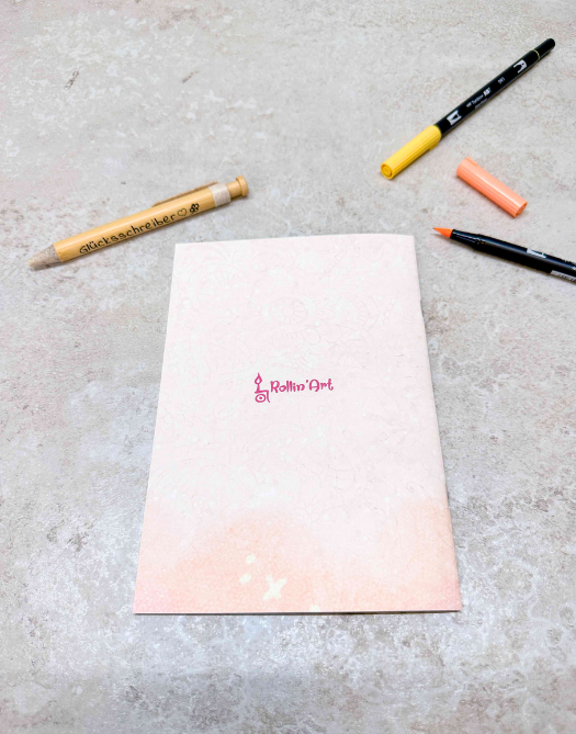 Notizheft "Meine Glücksmomente"-RollinArt