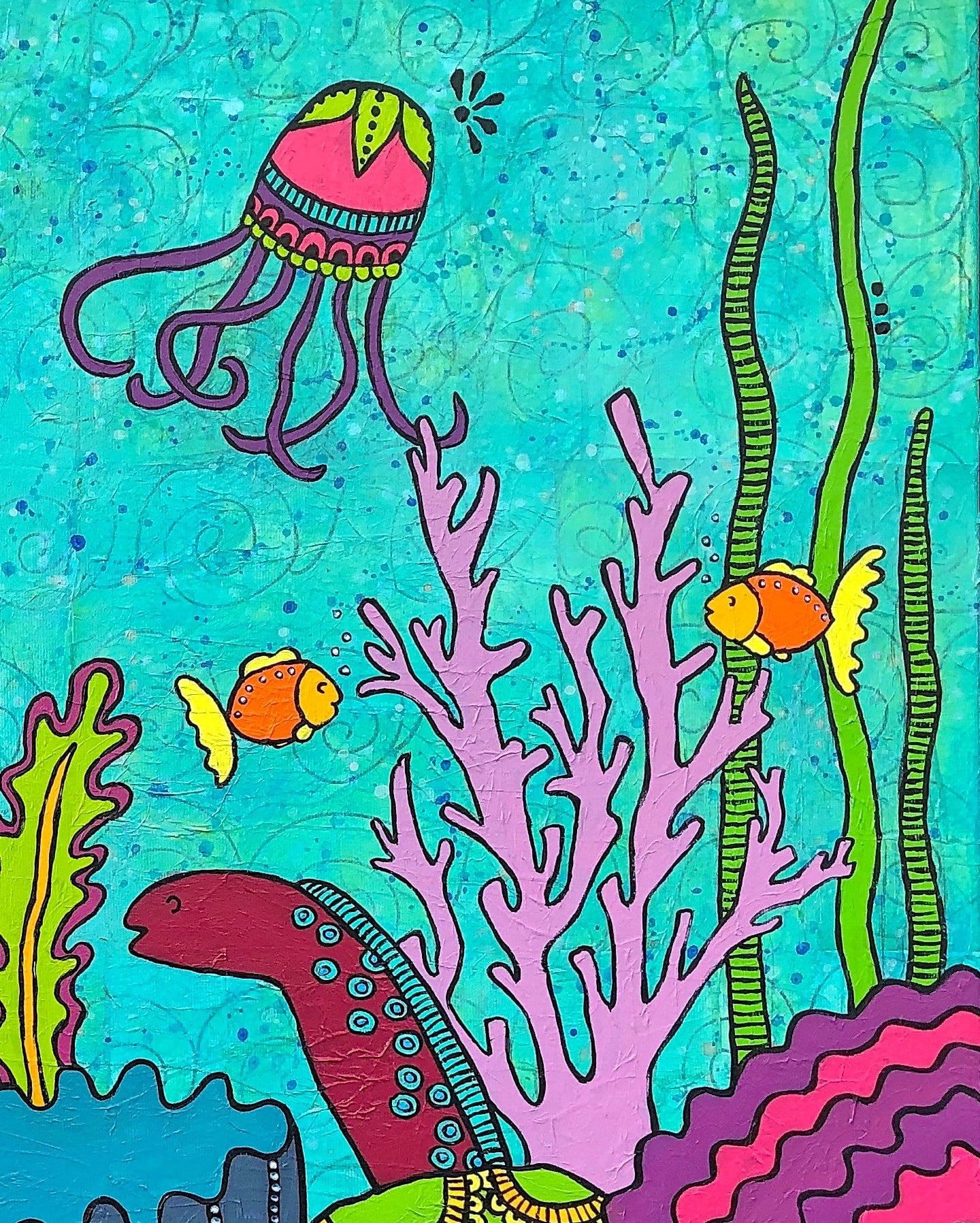 Originalbild "Oceanlife"-RollinArt