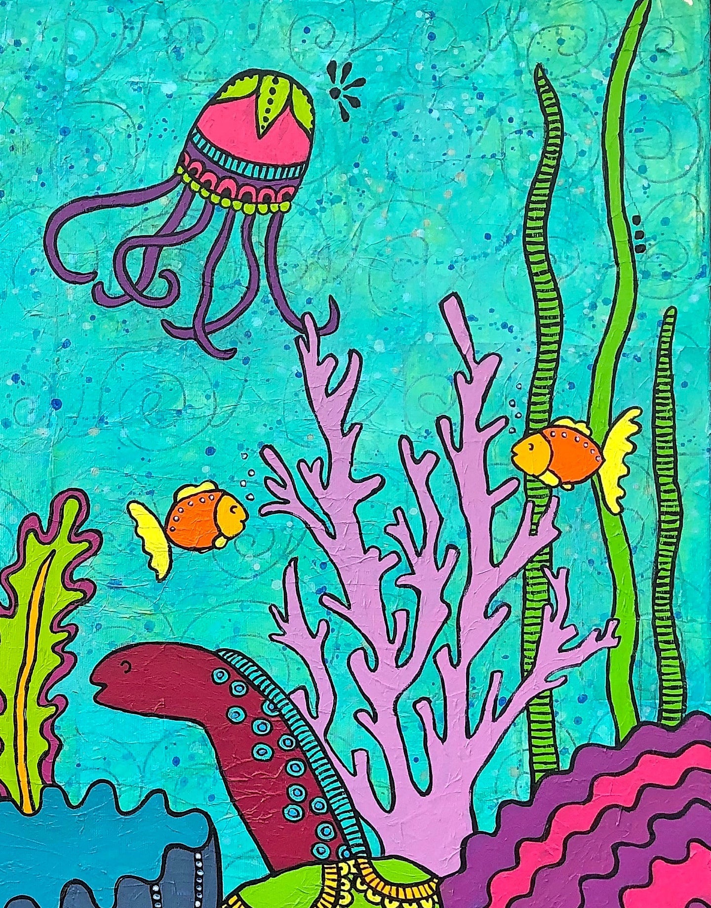 Originalbild "Oceanlife"-RollinArt