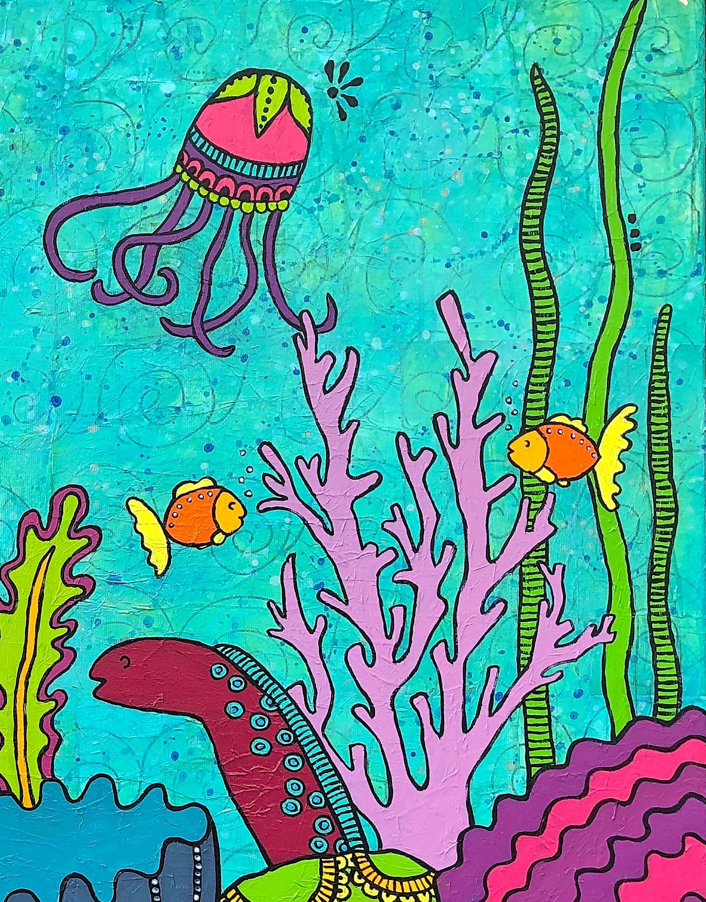 Originalbild "Oceanlife"-RollinArt