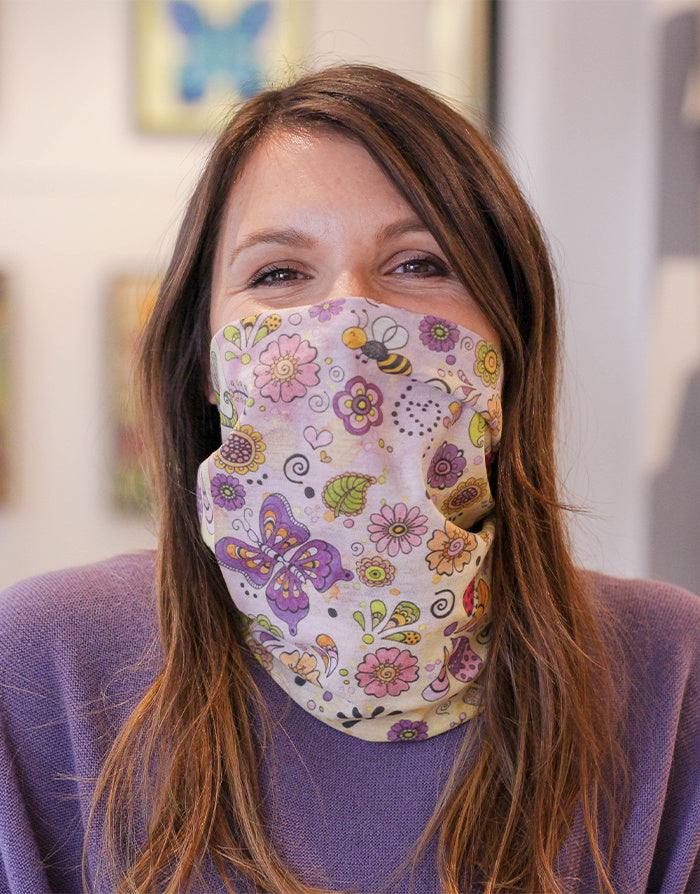 Rollin'Art Multifunktionstuch Happy-RollinArt