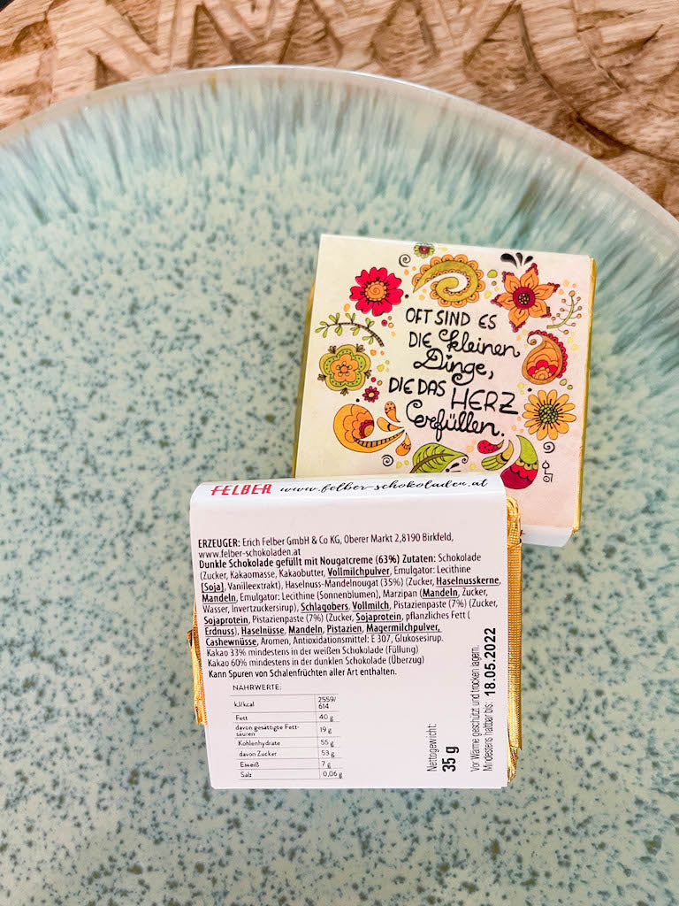 Schokolade "Die kleinen Dinge"-RollinArt