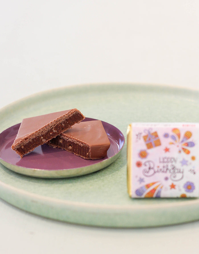 Schokolade "Happy Birthday"-RollinArt