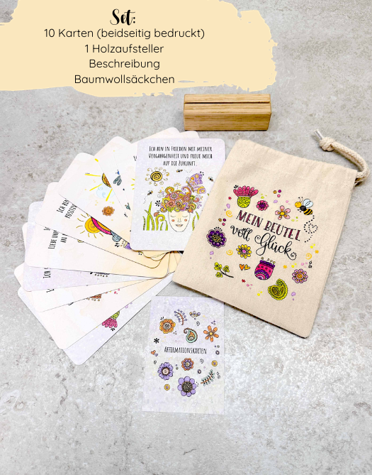 Set Affirmationskarten-RollinArt