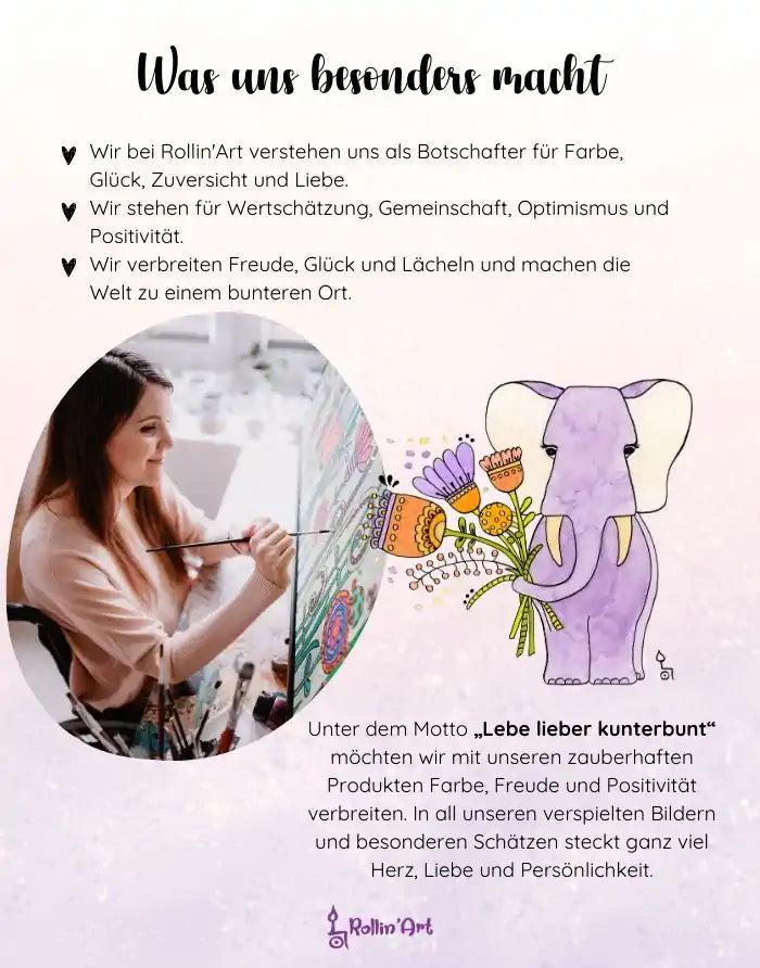 Set Affirmationskarten-RollinArt