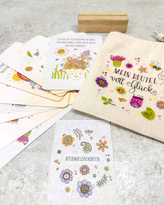 Set Affirmationskarten-RollinArt