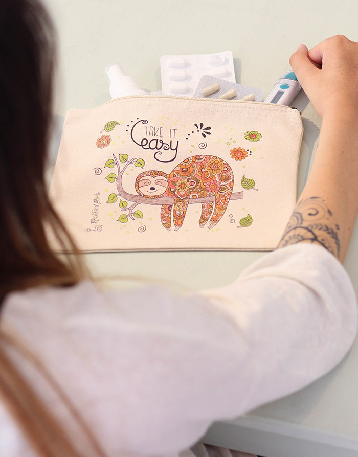 Täschchen "Faultier"-RollinArt