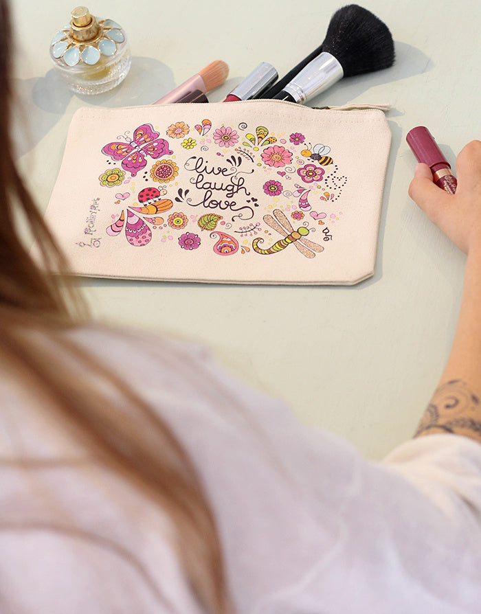 Täschchen "Live Laugh Love"-RollinArt