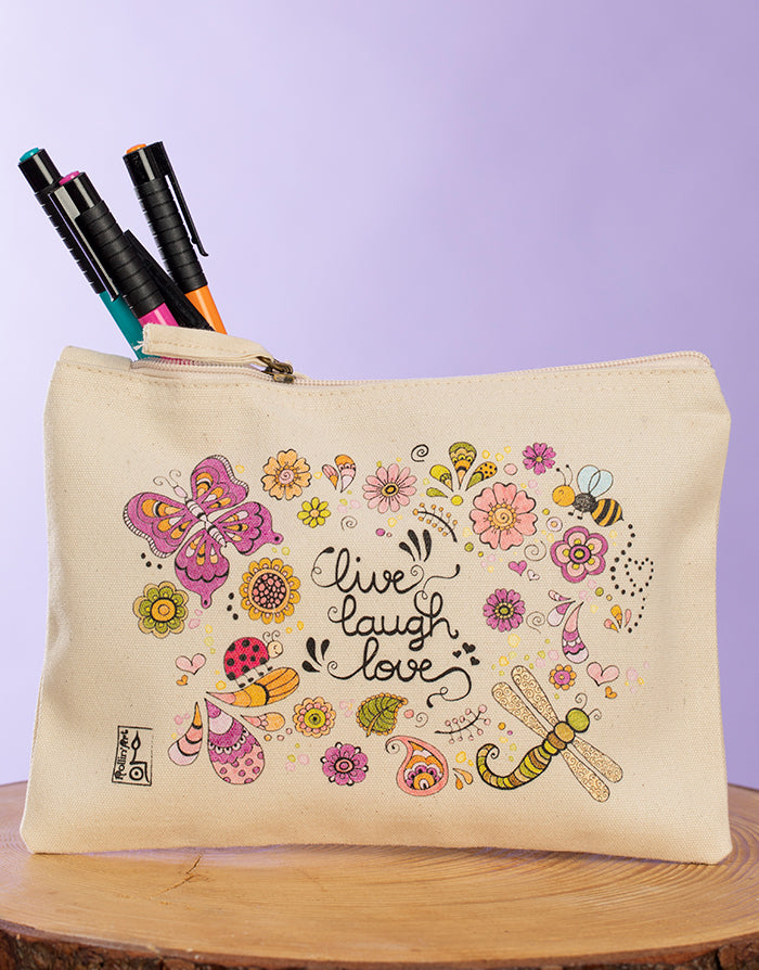 Täschchen "Live Laugh Love"-RollinArt