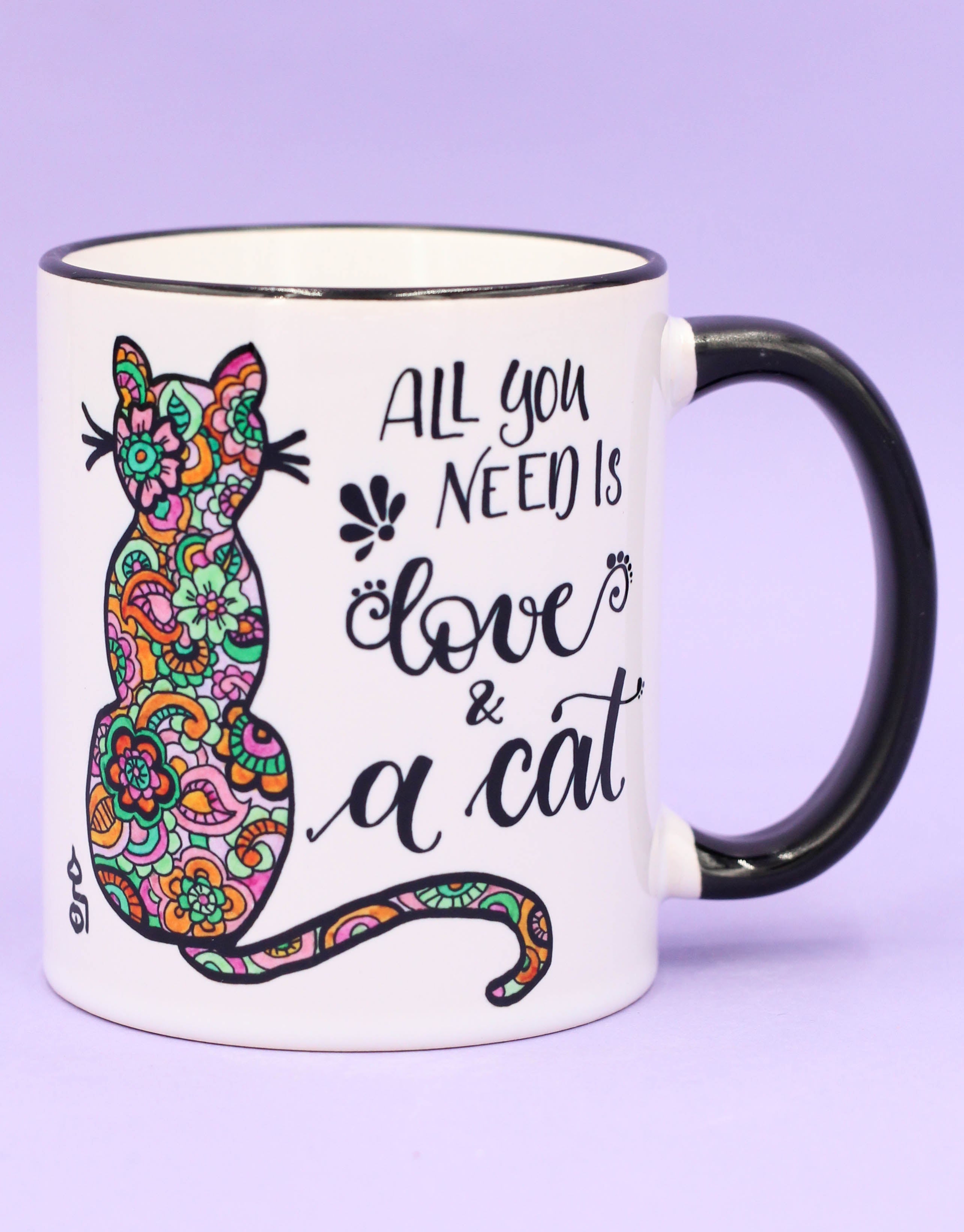 Tasse "All you need is ... cat"-RollinArt