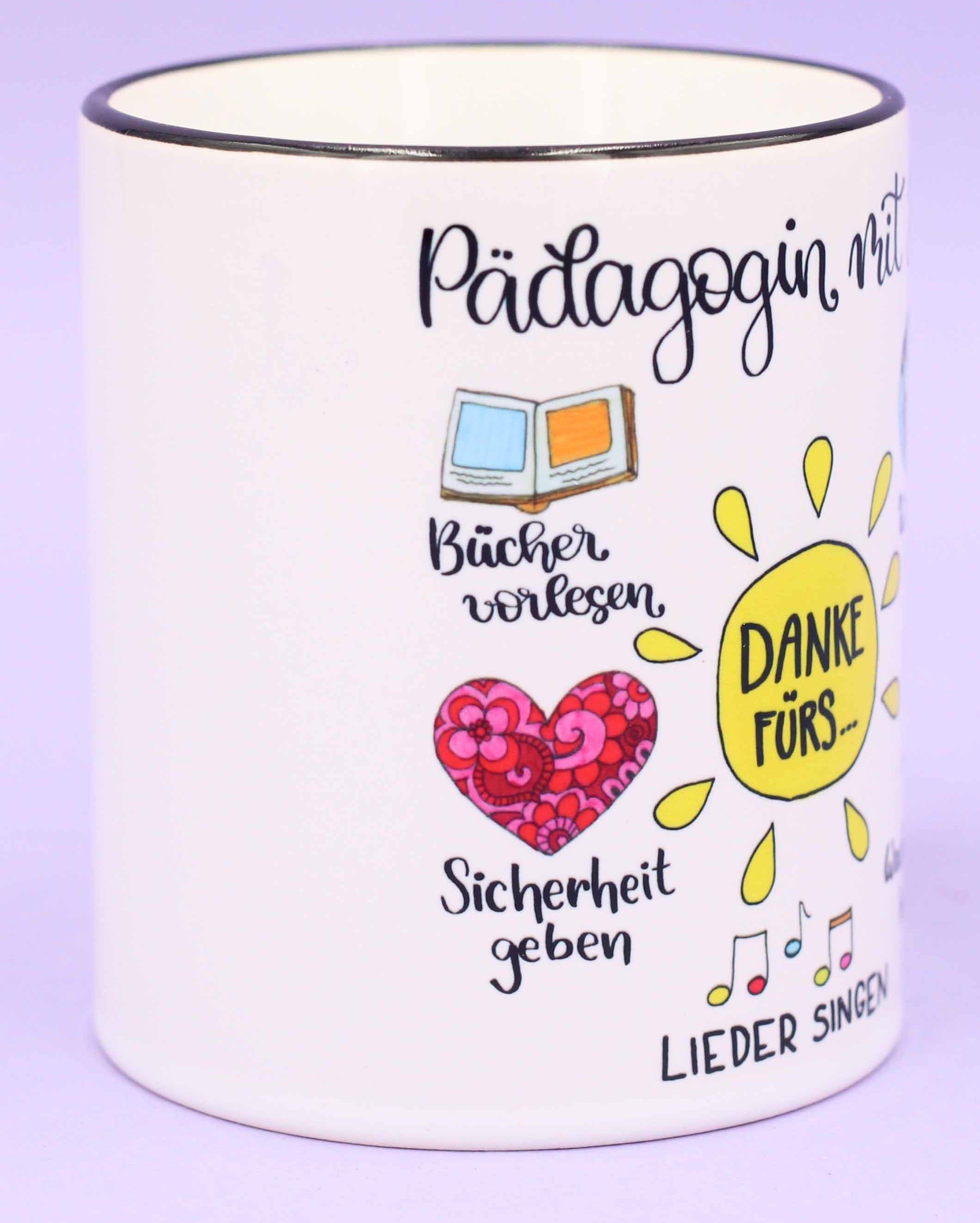 Tasse "Danke Pädagogin"-RollinArt