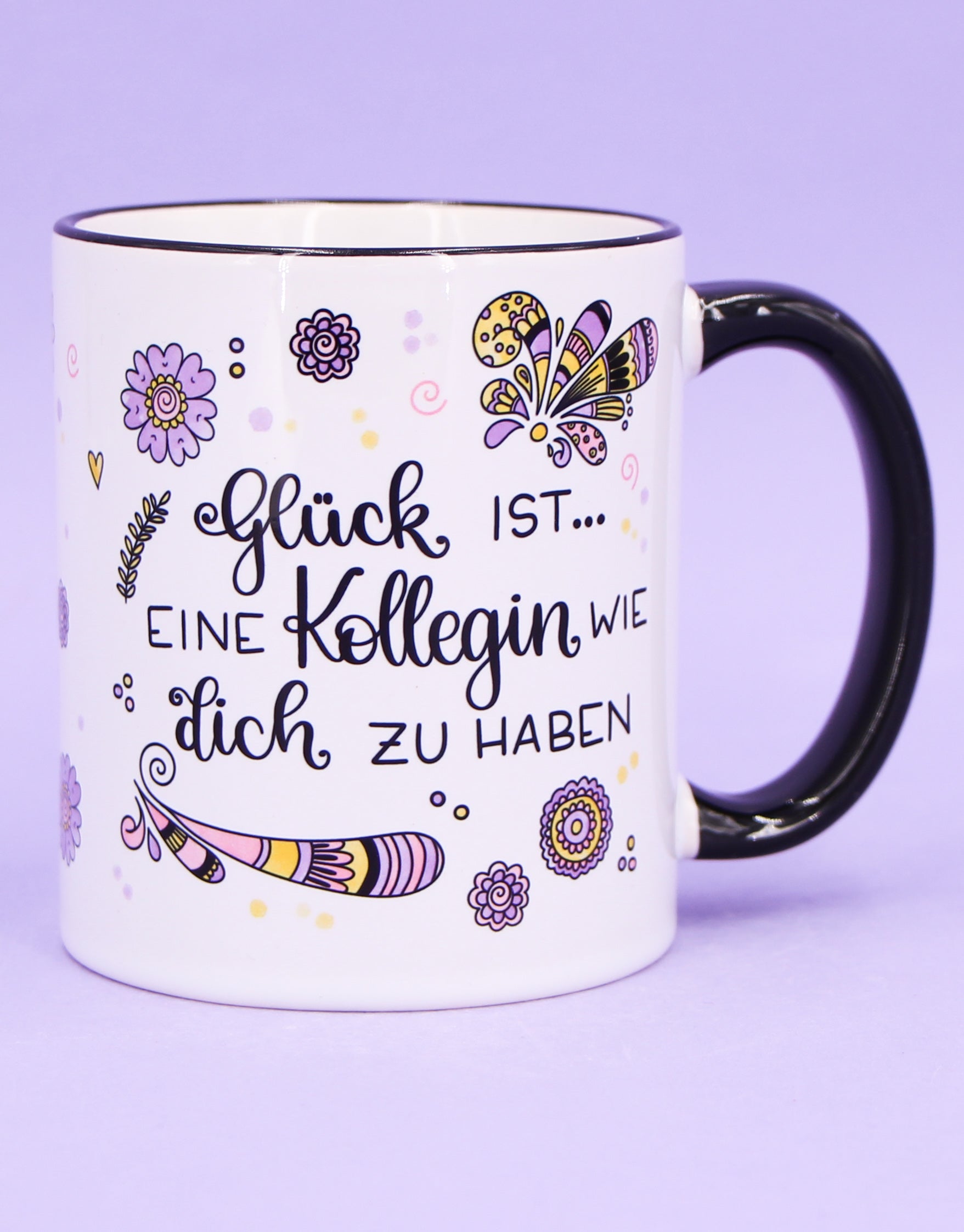 Tasse "Glück ist ... Kollegin"-RollinArt