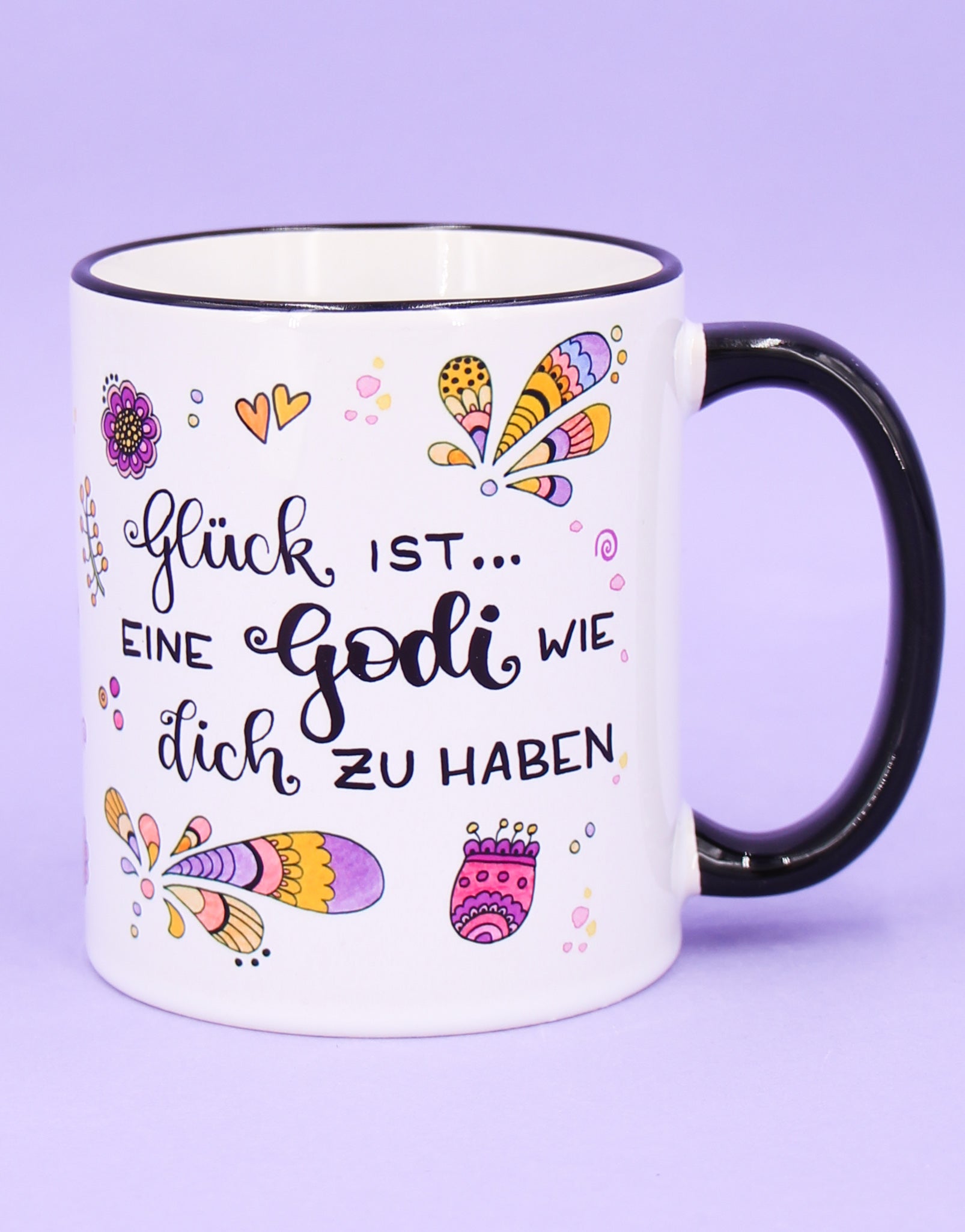 Tasse "Glück ist... Godi"-RollinArt