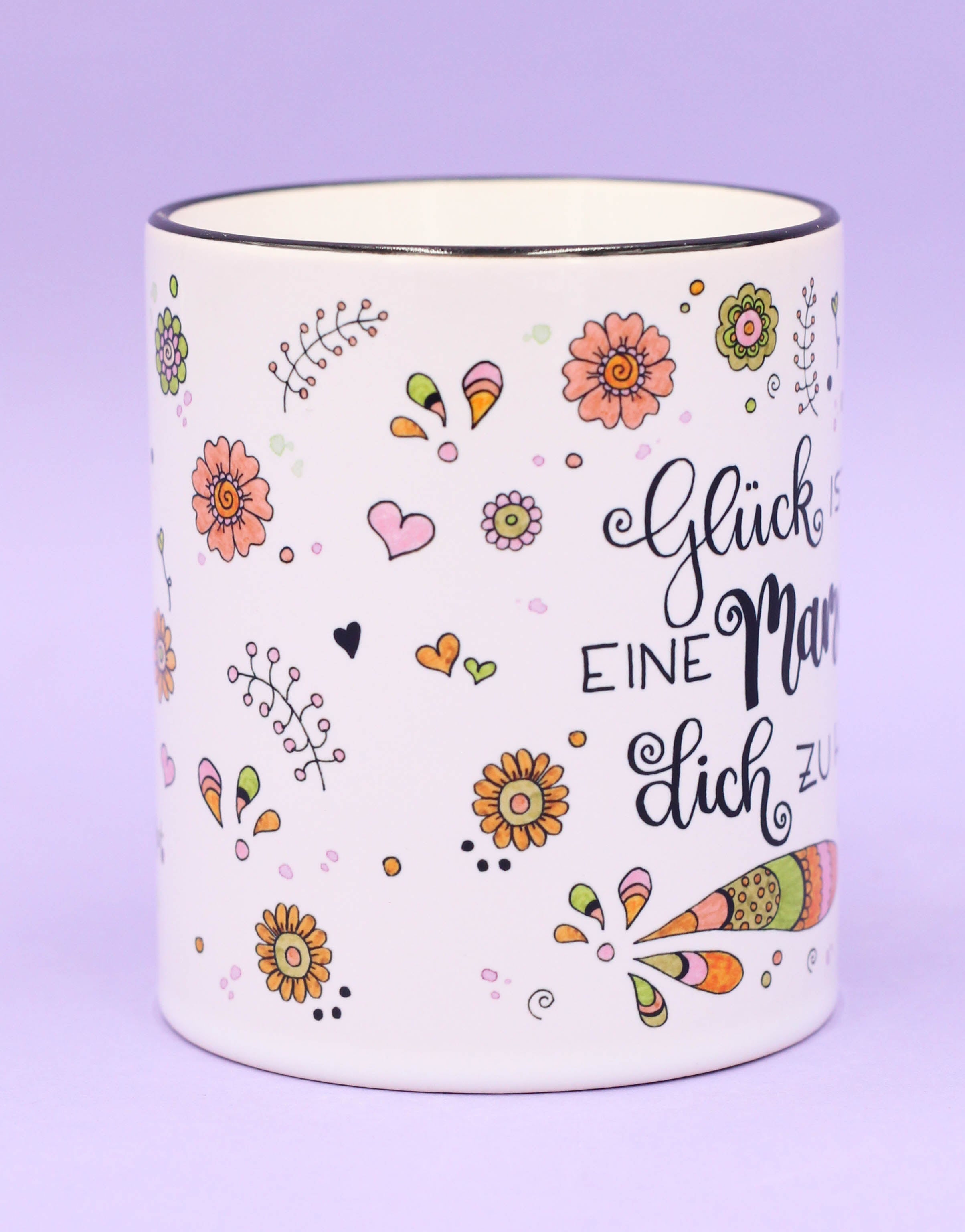 Tasse "Glück ist... Mama"-RollinArt