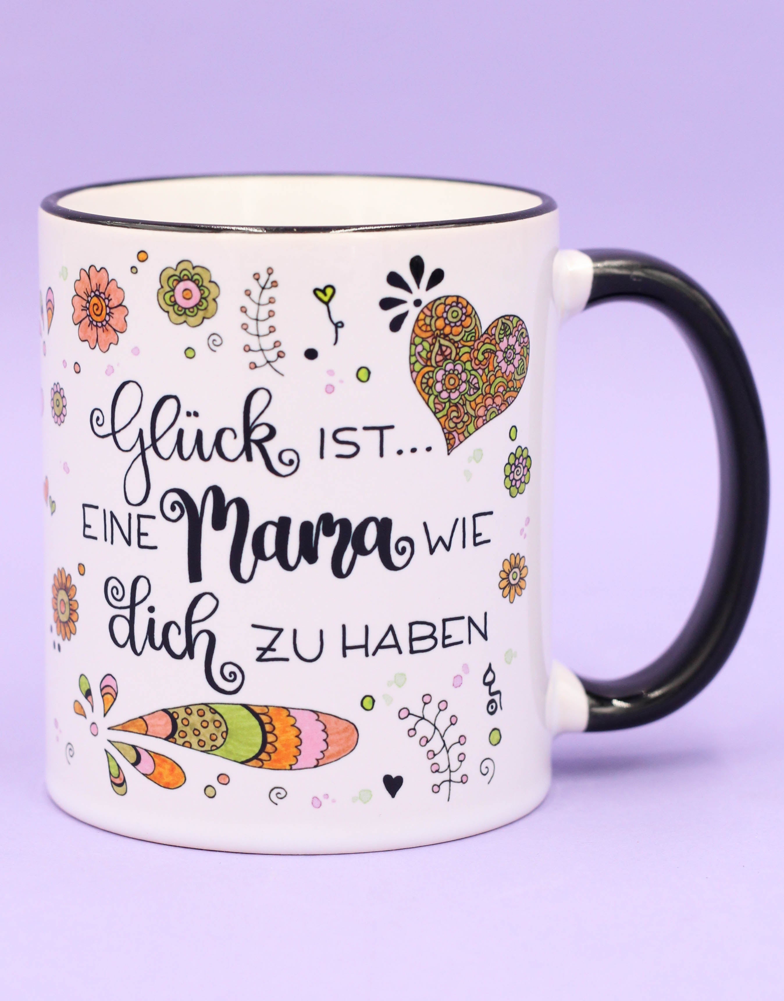 Tasse "Glück ist... Mama"-RollinArt