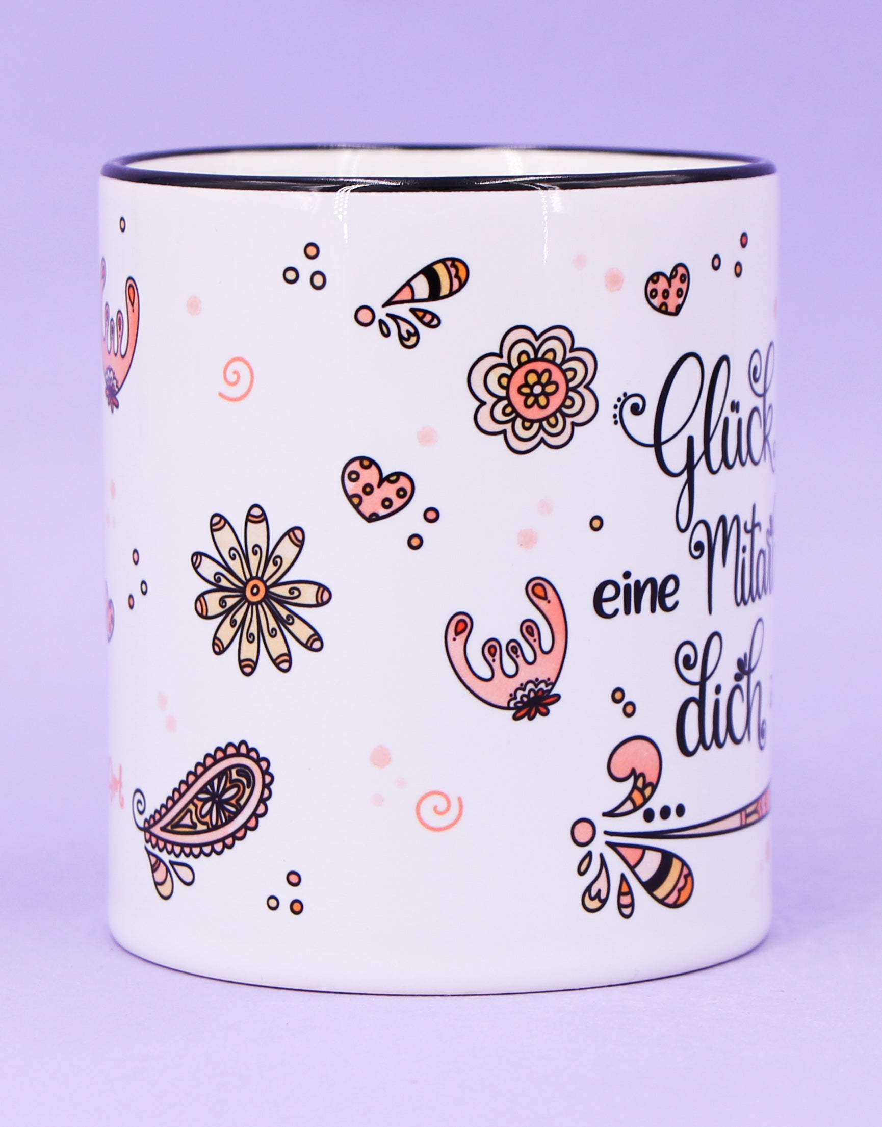 Tasse "Glück ist... Mitarbeiterin"-RollinArt