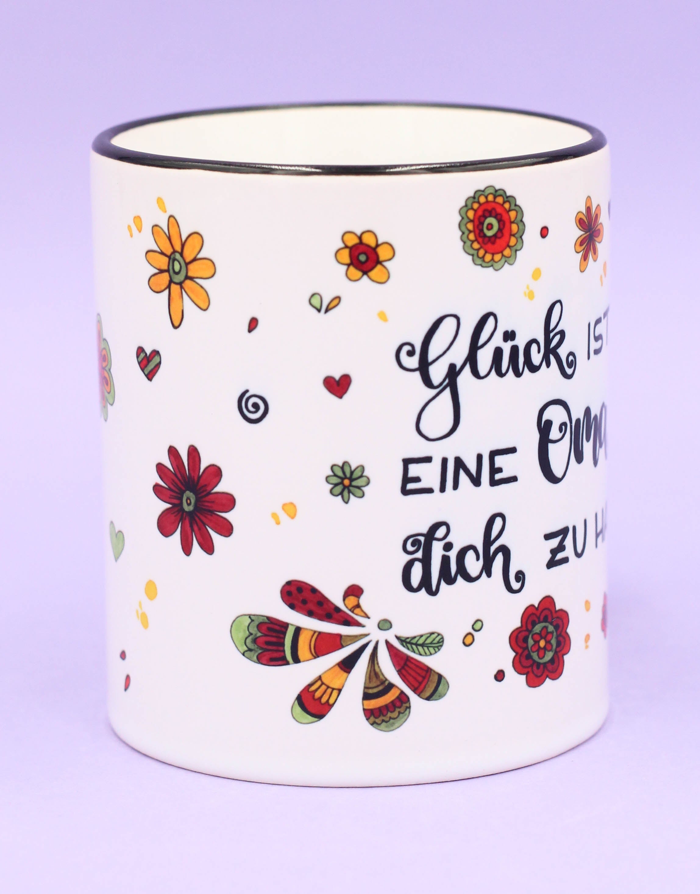 Tasse "Glück ist... Oma"-RollinArt