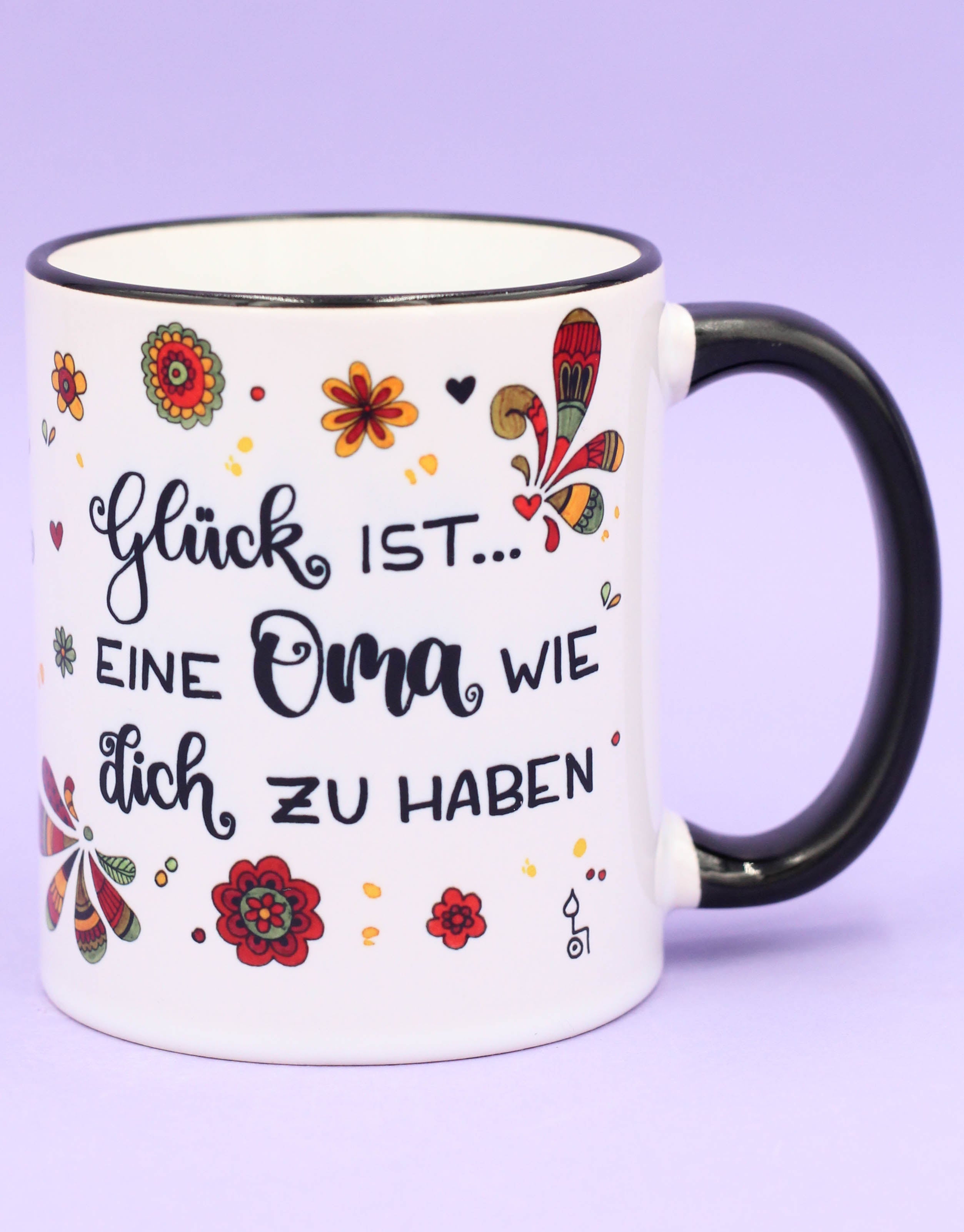 Tasse "Glück ist... Oma"-RollinArt