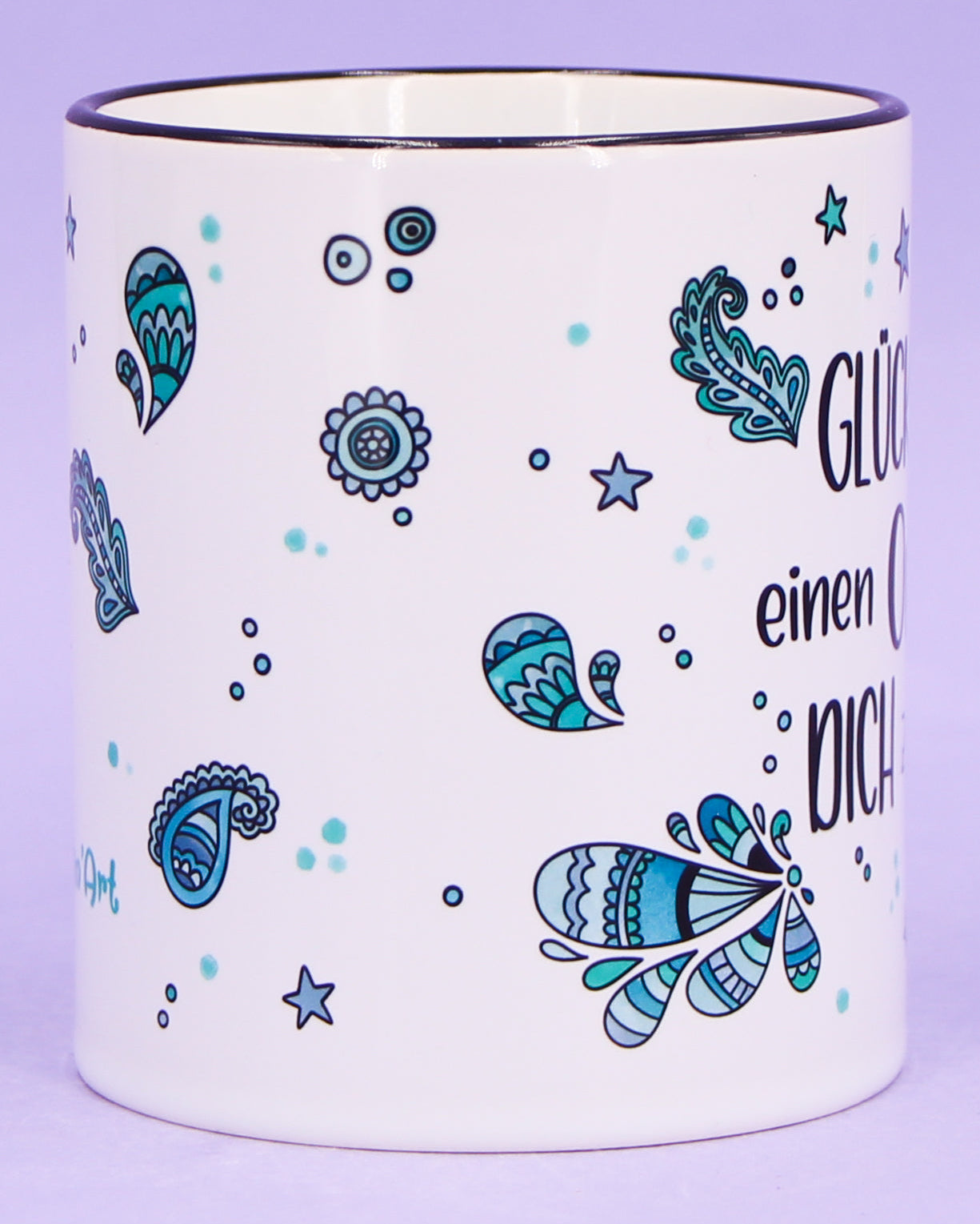 Tasse "Glück ist... Onkel"-RollinArt