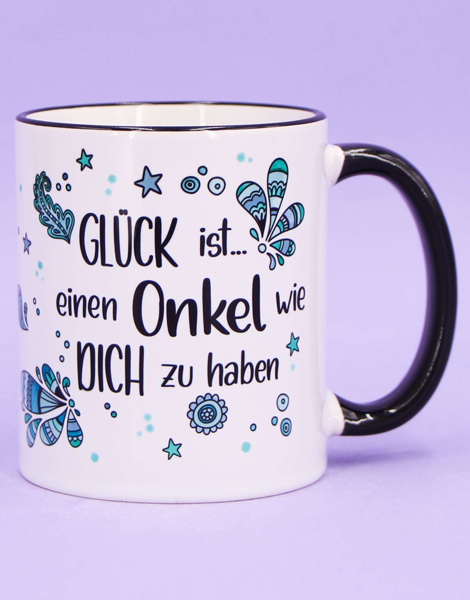 Tasse "Glück ist... Onkel"-RollinArt